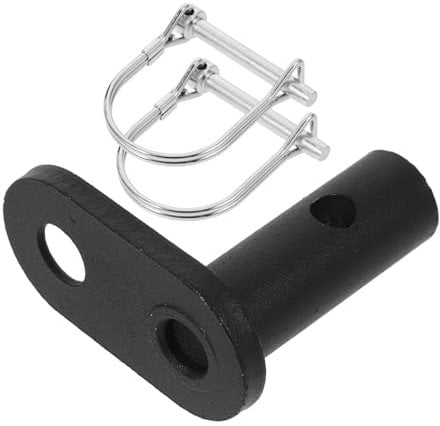 RORPOIR Stainless Steel Bike Trailer Hitch Tow Bar Bike Rack Attachment Replacement Connector for Cycling Trailer