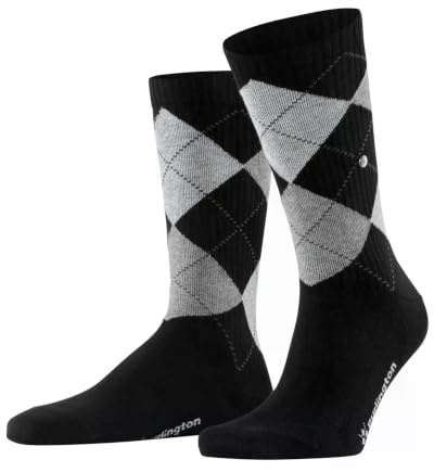 Burlington Herren Rib Court Socken Baumwolle atmungsaktiv