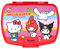 ms móvil shop Sandwichera Infantil H Kitty and Friends | Diseño Oficial | Plástico Resistente y Libre de BPA | Cierre Seguro | Ideal para Escuela, Merienda, Excursiones o Picnic