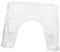 SOPOTUTU Tabouret De Douche Antidérapant Transparent pour Bain Et Douche Tabouret De Salle De Bain Ergonomique