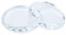 Tbest Mini Nail Paddles Transparent Glass False Eyelashes of Eyelash Glue, 2pc Makeup Mix the Toning for Students of the Art School