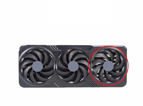 WLWOZMD 105MM PLD10020S12H Graphics card fan For Gigabyte for GeForce for RTX 4090 4080 Gaming OC Cooling Fan(Right fan)