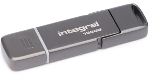 Integral SlimXpress Dual USSD 128GB (USB SSD) Up To 550 Mb/s Read
