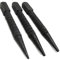 3 Steel Nail Punch Set - Wood Removal Or Countersink 1/16 3/32 1/8