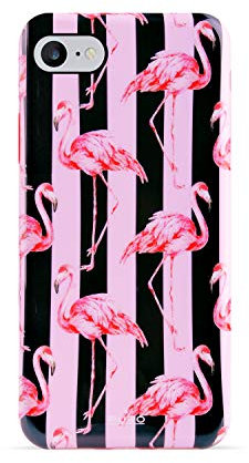 Puro Glam Flamingo iPhone 6/6S/7/8 Black