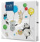 PAW - Servietten 3-lagig (33 x 33 cm) I 20 Stück I Perfekt für Kindergeburtstage, Partys, Kommunion und Feiern I Papierservietten Bunt mit Party Motiv I Tiere, Luftballons, Party - Animals Party