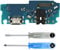 MMOBIEL Ladebuchse Kompatibel mit Samsung Galaxy A12 / M12-6.5 inch - Dock Connector USB C - Audio Jack/Mikrofon/Antenne Ersatz - Inkl. Schraubenzieher