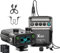 Xvive U5 Wireless Audio System, Dual Channel 2.4Ghz Lavalier Microphone for DSLR Camera, Digital Camera, Recorder, Smart Phone for Recording