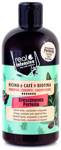 REAL NATURA - Perfektes Wachstum Shampoo - 300ml - Unisex Shampoo für gesundes Haarwachstum