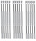 15 Pcs Tenedor Sandia, Marisco Herramientas De Tenedores Acero Inoxidable, Tenedor De Cangrejo Multifuncional, Tenedor De Frutas,Tenedor De Nuez,Tenedor De Tuerca, Para Picnic, Boda, Fiesta, Bar Hotel