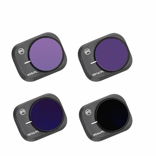Kit di filtri per DJI Mini 3 Pro, set di filtri regolabili, impedisce alle foto di essere sovraesposte, obiettivo della fotocamera, accessori per droni combinati di filtri (ND/PL 8/16/32/64)