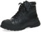 CAPRICE Damen Stiefeletten zum Schnüren Climotion aus Leder Plateau Weite G, Schwarz (Black Nappa), 40 EU