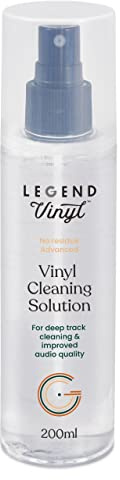 Legend Vinyl Record Cleaning Solution 200 ml | Deep Cleaning | Sound Quality | Enough for 250 Cleans