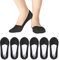 6 Pairs No Show Socks for Women Invisible Low Cut Ultra Socks Non Slip Cotton Liner Boat Socks Size 4-7