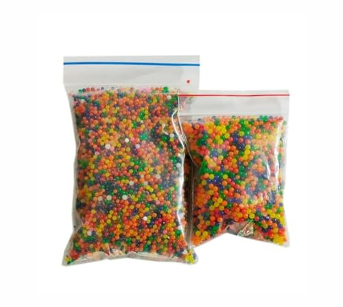 Water Beads Balls, 50,000 Pcs Includes 5000pcs Large Colorful Gel Soil Mud Bead Jelly Balls Colorful Water Crystal Beads, Gel Soil Water for Decor Home Plants, Party Craft and Decoration