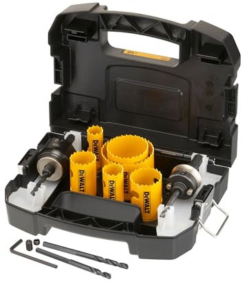 DEWALT BIM Lot de 10 scies cloches universelles