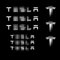 Car Brake Tire Letters Sticker for Tesla 2021 Model 3 Model Y Emblem Calipers External Sticker Waterproof Refit Decoration Accessories,B