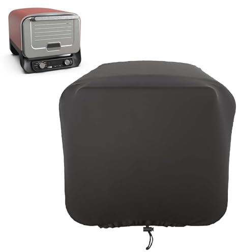 Ninja OO100 Series Pizza Oven Cover, Heavy Duty Outdoor Cover for Ninja Woodfire Grill, Adjustable Drawstrings