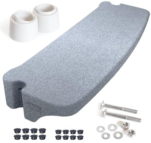 Jimmy Bench para escaleras de piscina enterradas (rieles no incluidos/banco y herramientas) – Convierte tus escalones de escalera de piscina en un banco de natación | Ideal para niños, adultos y