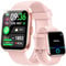 Smartwatch für Damen Herren, 1,8 Zoll Touchscreen Smart Watch mit Bluetooth Anrufe, 110+ Sportuhr für iOS Android,IP68 Wasserdicht Fitnessuhr mit Herzfrequenzmonitor Schlafmonitor Schrittzähler