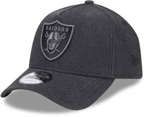 New Era A-Frame Trucker Leinen Cap Las Vegas Raiders schwarz
