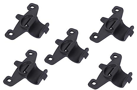 MUSISALY 5pezzi per Pompa Bici Clip Fissaggio Silicone Accessori per Inflazione e Resistente Adatto per Diverse Biciclette