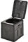 Portable Multi-Function Folding Toilet Compact Collapsible Toilet for Outdoor Camping Car Trips and Hiking Extendable Emergency Camping Toilet Water-Resistant and Odor-Proof Storage Box Car Toilet(Bla