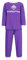 Only4fan S.r.l. ACF Fiorentina Pigiama Manica Lunga Kid, 6A