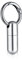 Ptwola Petit pilulier porte-clés portable avec mousqueton - Porte-pilules en métal étanche - Organisateur de médicaments pour l'extérieur, le camping, les voyages, le sac à main