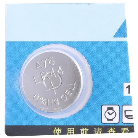 SANRLO Batterie, AG13, LR44, A76, L1154, Alkaline-Knopfzelle, 1,5 V, kleine Knopfzelle für Kinder, Taschenrechner