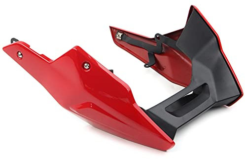 FSFYUK Motorradschutz Unterbodenschutz Chassis Unterfahrschutz Kraftstofftank Unterfahrschutz Für F900R F900XR 2020-2021, Rot