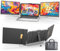 KEFEYA 2K Triple Laptop Bildschirm Erweiterung, 14'' Laptop Monitor Erweiterung mit 1500:1 Kontrast, Plug & Play Bildschirm Monitor für 13-16,5’’ Laptops, für Mac, Wins, Android, Dex