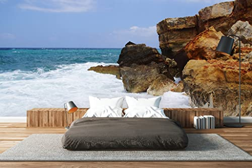 Glücksvilla - Spilies Beach 2 - Fototapete, selbstklebend 480 x 300 cm