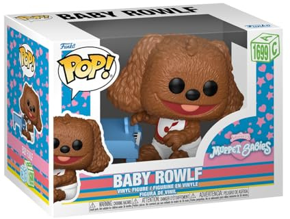 Funko POP! Disney: Muppet Babies (1984) - Baby Rowlf | Offizieller Fanartikel und Merch - Vinyl Sammelfigur als Regal Deko - Geschenkidee zum Geburtstag für Fans und Sammler