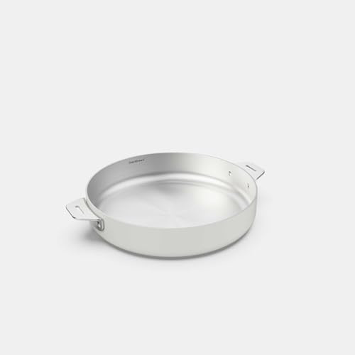 COOKUT La Merveilleuse Bratpfanne, Edelstahl, 24 cm, Fleece