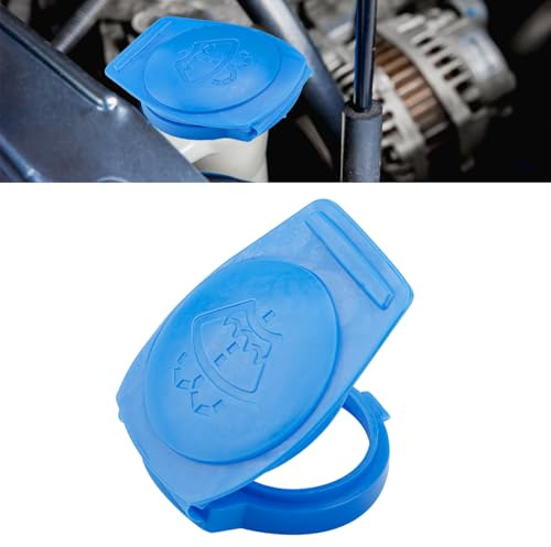 Car Windshield Washer Fluid Cap,Windscreen Washer Bottle Caps,Windshield Wiper Reservoir Fluid Tank Cap,Car Wiper Reservoir Caps Cover 3Q0955455,Universal Wash Bottle Replacement Cover for Most Cars