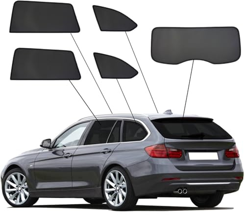 SunClip Sicht- & Sonnenschutz passgenau | kompatibel mit BMW 3er F31 Touring 2012-2019