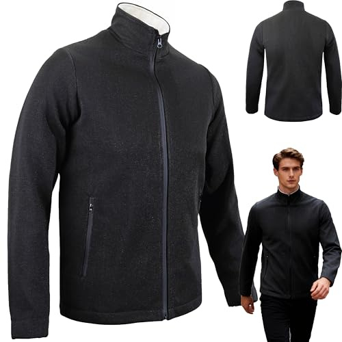 GplHAIN Schutzweste Der Stufe 5, Stichfeste Kleidung, Schnitt- Und Stichfeste Kleidung, Hochgeschlossenes Stichfestes Sweatshirt, Dient Dem Schutz Der Persönlichen Sicherheit Black-XL