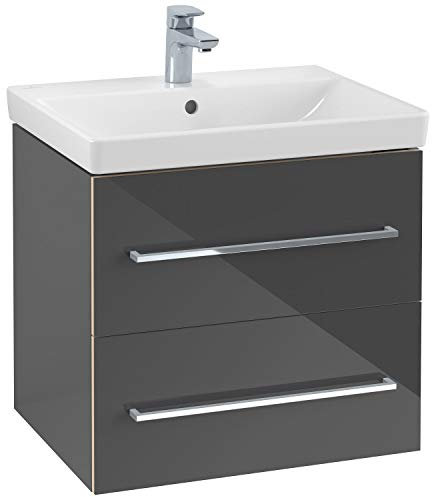Villeroy & Boch V&B Waschtischunterschrank AVENTO 567x520x447mm Crystal Grey