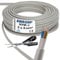 EBROM NYM-J 3x4 mm² - Mantelleitung - Installationskabel - Feuchtraumkabel - grau - Auswahl in 1 Meter Schritten - Meterware auf den Meter genau - Ihre Auswahl: NYM-J 3x4 mm2, Länge: 10 Meter