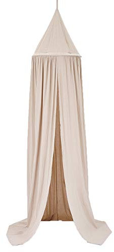 Homieco Baldachin Betthimmel Rund Bettvorhang Prinzessin Baumwolle Hängende Moskitonetz Spielzelte Für Schlafzimmer Ankleidezimmer Innen Im Freienspiel Lese