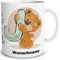 TRIOSK Tasse Bär Spruch lustig mit Namen personalisiert Bärchen Buchstabe J Teddy Bären Geschenk Bärenliebe für Frauen Freundin Büro