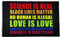 Science is Real Black Lives Matter, BLM Love Rainbow, 90 x 150 cm, Banner, Flagge, Mensch, 90 x 150 cm