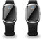 DULRLLY– Lot de 2 Bracelet anti-moustiques à ultrasons, bracelet électronique anti-moustiques avec câble de charge USB, convient pour adultes et enfants, bracelet non toxique(Noir)