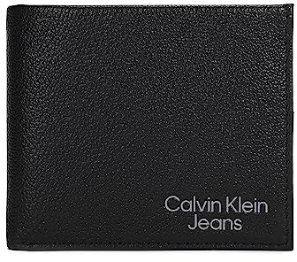 Calvin Klein Micro Pebble Bifold with Coin Black