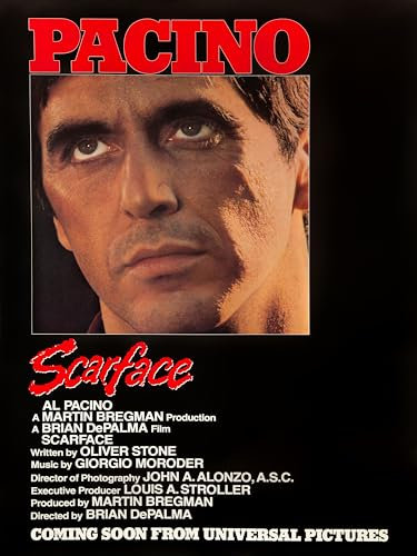 Scarface Al Pacino Poster 30 x 40 cm