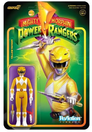 Mighty Morphin Power Rangers Yellow Ranger Reaction FIG