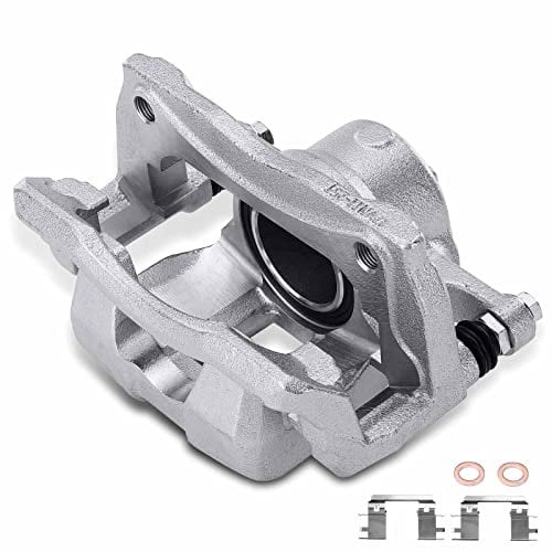 A-Premium Disc Brake Caliper Assembly with Bracket Compatible with Select Honda Models - CR-V CRV 2017 2018 2019 2020 2021 - Front Right Passenger Side