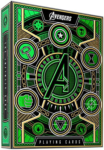 Avengers - The Infinity Saga (Spielkarten) Green Version