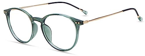 Firmoo Blaulichtfilter Lesebrille mit Sehstärke 1.0x Damen Herren Anti Blaulicht Computerbrille Sehhilfe Gläser Lesehilfe Lesebrille Blendfrei Kratzfest